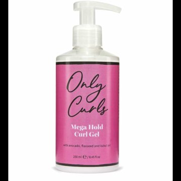 Only Curls Mega Hold Curl Gel  250ml
