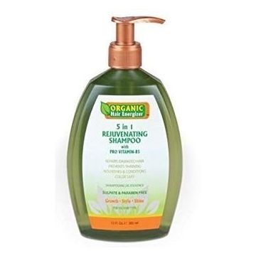 Organic Hair Energizer 5 in 1 Rejuvenating Shampoo 385 ml