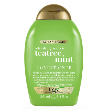 OGX Extra Strength Refreshing Scalp + Teatree Mint Conditioner 385ml