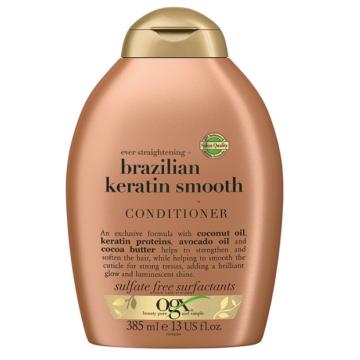 OGX Brazilian Keratin Smooth Conditioner 385ml verpakking