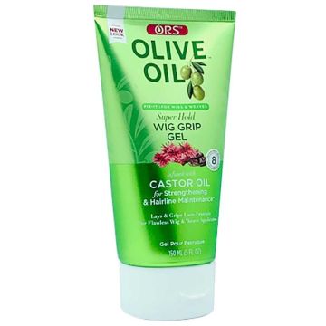 ORS Olive Oil Wig Grip Gel Super Hold Castor Oil 150ml