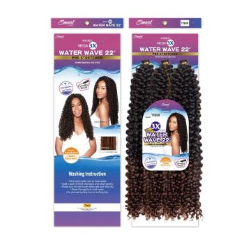 ViviTress Pre Stretched Water Wave 3x 22" - T1B/30 haarextensies