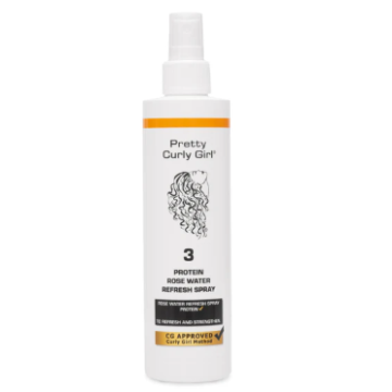 Pretty Curly Girl protein Rose Water Refresh Spray 250ml