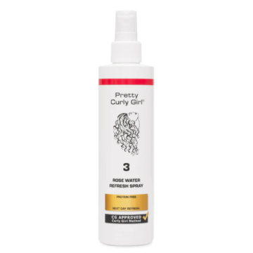 Pretty Curly Girl Rose Water Refresh Spray 250ml