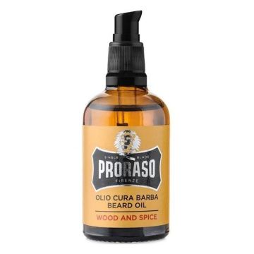 Proraso Wood & Spice Beard Oil 100ml voor baardverzorging