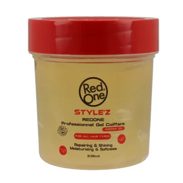 Red One StyleZ Hair Gel Argan Oil 236ml