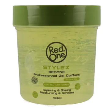 Red One StyleZ Hair Gel Olive Oil 483ml