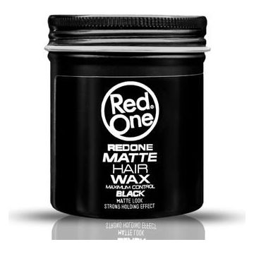 Red One Matte Hair Wax Black 100ml product afbeelding