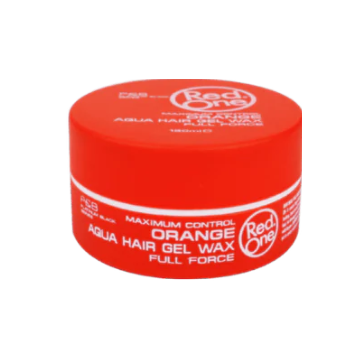 Red One Aqua Hair Wax Orange Mini 50ml