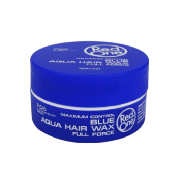 Red One Aqua Hair Wax Blue Mini 50ml