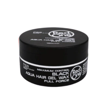 Red One Aqua Hair Wax Black Mini 50ml