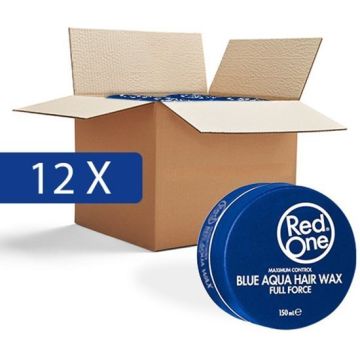 Red One Wax Aqua Blauw - Voordeelpakket - 12 Stuks