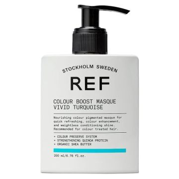REF Colour Boost Masque 200ml - Vivid Turquoise haarmasker