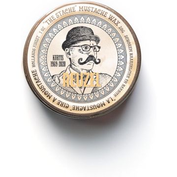 Reuzel The Stache Mustache Wax 28g voor sterke snorrenstyling