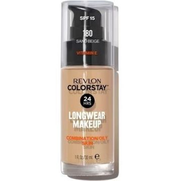 Revlon Colorstay Makeup Combination/oily Skin 30ml - 180 Sand Beige