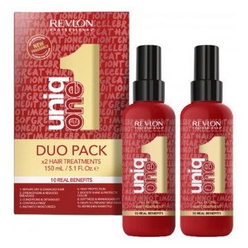 Revlon Uniq One All In One Hair Treatment Celebrate Duo 2X150ml