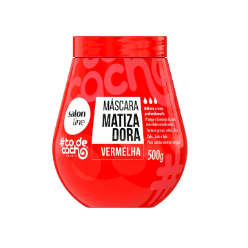 Salon Line Todecacho Masck Toning Red 300g haarmasker