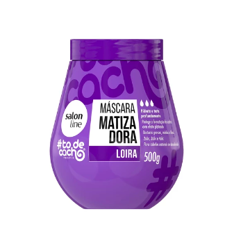 Salon Line Todecacho Mask Blond Toning Loira 300g