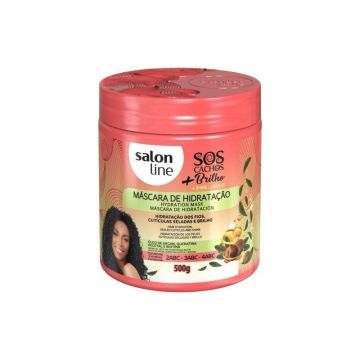 Salon Line Curls Shine + Brilho Hydration Mask 500g
