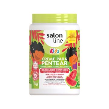 Salon Line Combing Cream Kids Defined Curls Watrmelon 1kg