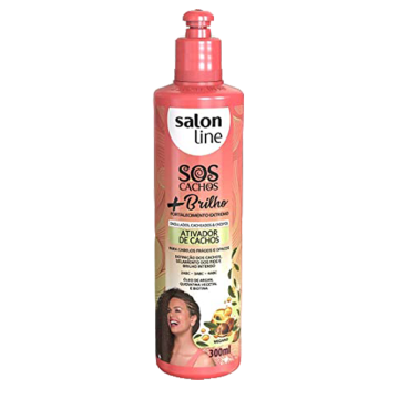 Salon Line Curls Shine + Brilho Curl Activator 300ml