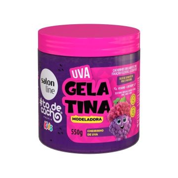 Salon Line Grape Gelatin todecacho Kids Modeling 550g