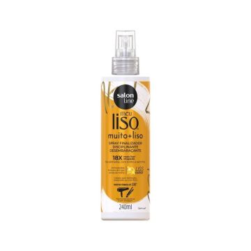 Salon Line Meu Liso Muito + Liso Heat Protector Defrizzing Spray 240ml