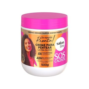 Salon Line SOS Cachos De Repente Pronta Styling Cream 500g