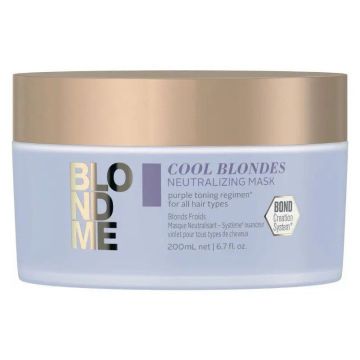 Schwarzkopf Blond Me Cool Blondes Neutralizing Masker 200ml
