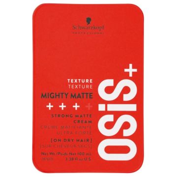 Schwarzkopf OSiS+ Texture Mighty Matte Strong Matte Cream 100ml