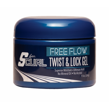 S-Curl Free Flow Twist & Lock Gel 9.5 oz