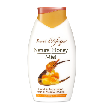 Secret d'Afrique Natural Honey Lotion verpakking