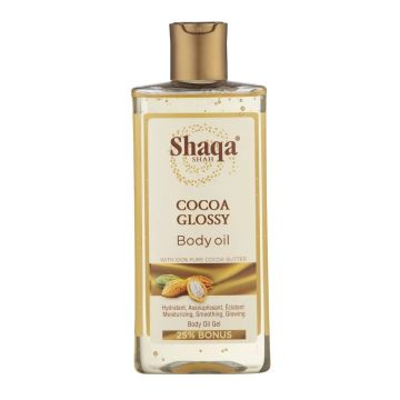 Shaqa Shah Cocoa Glossy Body Oil 250ml