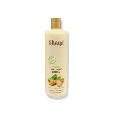 Shaqa Hand & Body Lotion 500 ML verpakking