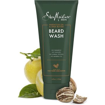 Shea Moisture Men's Maracuja & Shea Butter Beard Wash 6 oz