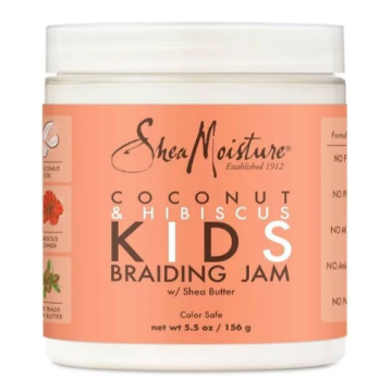 Shea Moisture Kids Coconut & Hibiscus Braiding Jam 5.5oz