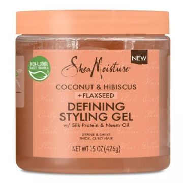 Shea Moisture Coconut & Hibiscus Flaxseed Defining Styling Gel 426g