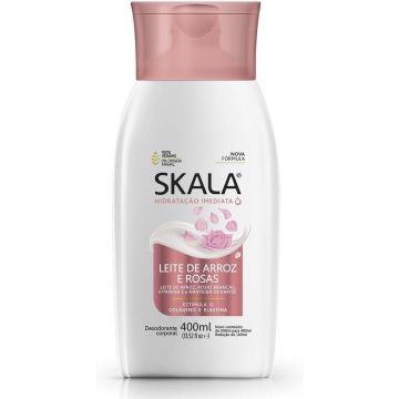 Skala Moisturizing Body Lotion 400ml met rijstmelk en rozen