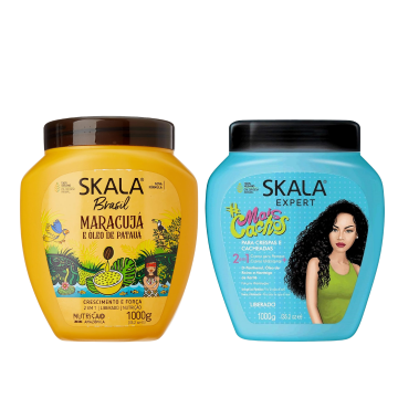 Skala Mais Cachos en Maracuja 2-in-1 Crème Set