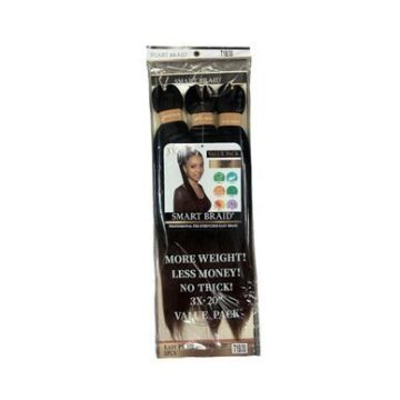 Smart Braids Pre Stretched 3x - 20 inches - T30 haarextensions