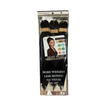 Smart Braids Pre Stretched 3x - 20 inches - 4 haarextensions