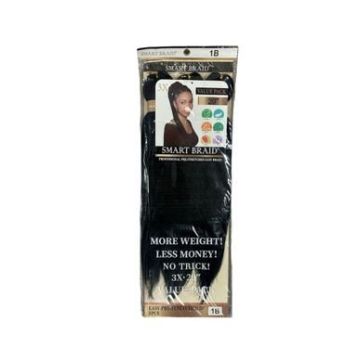 Smart Braids Pre Stretched 3x - 20 inches - 1B