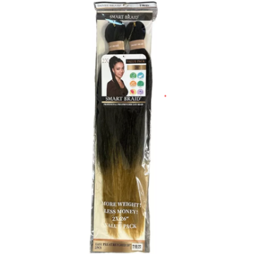 Smart Braids Pre Stretched 2x - T1B-27 haarproduct