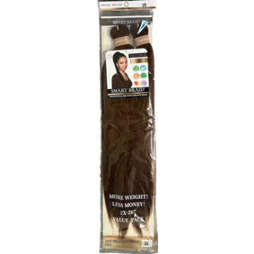 Smart Braids Pre Stretched 2x - 30 haarextensions