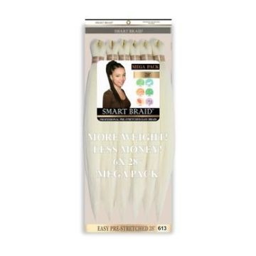 Smart Braids Pre Stretched 6x - 613 haarextensies