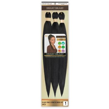 Smart Braids Pre Stretched 3x - 28 Inches - 1