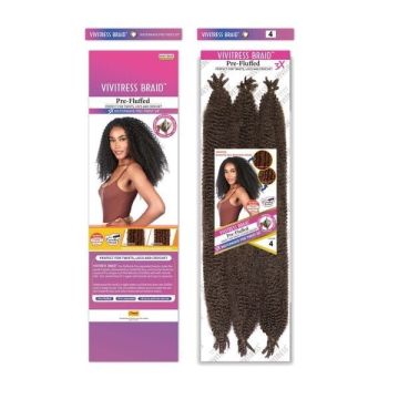 Vivitress Pre Fluffed WaterWave Fro Twist 24 inch in kleur 4