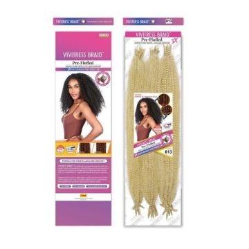 Vivitress Pre Fluffed WaterWave Fro Twist 24 inch - 613