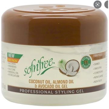 Sof n'free Styling Gel Coconut Oil 250ml