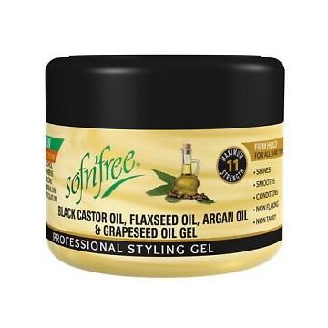 Sof n'free Styling Gel Black Castor Oil 250ml